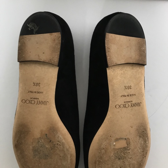 ✨SOLD✨ Jimmy Choo London Romy Flat Black - Picture 6 of 10